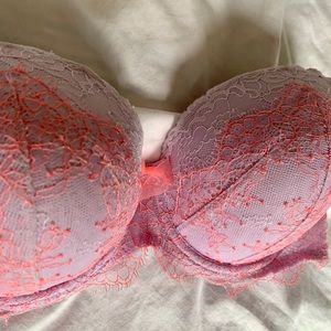VS Dream Angels Lined Demi Bra
